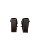 Royal Enfield GT Continental 650 Mounting Rails With Leather Pannier Pair Bags