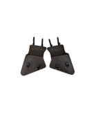 Royal Enfield GT Continental 650 Mounting Rails With Leather Pannier Pair Bags