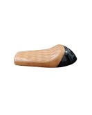 Royal Enfield GT Continental and  Interceptor 650cc Single Seat Leather with Black Cowl D6