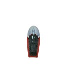 Royal Enfield GT Continental and  Interceptor 650cc Single Seat Leather with White Cowl D8