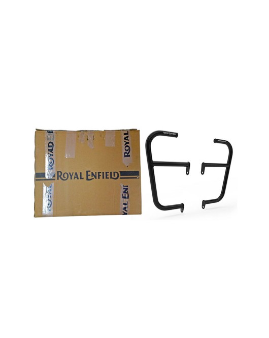 Royal Enfield GT Continental & Interceptor 650 Large Engine Guard Black