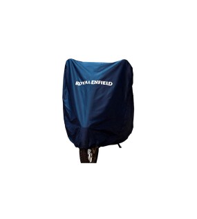 Genuine Royal Enfield Water Resistant Bike Cover Navy Blue
