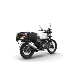 Genuine Royal Enfield Himalayan Aluminium Panniers Black