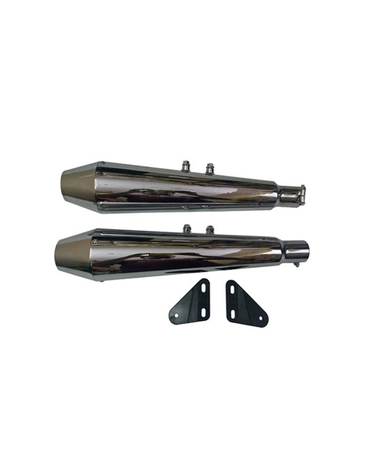 Royal Enfield Interceptor 650cc Exhaust Muffler Silencer Chrome