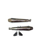 Royal Enfield Interceptor 650cc Exhaust Muffler Silencer Chrome