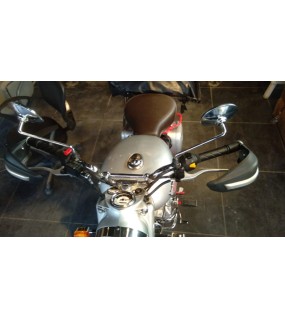 Royal Enfield Himalayan Hand Guard Kit and Clutch &amp; Brake Lever Black