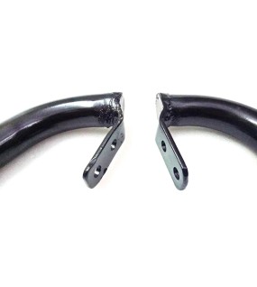 Royal Enfield Interceptor 650cc Engine Leg Guards Set Black