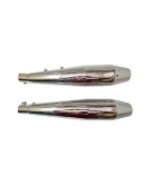 Royal Enfield Interceptor 650cc S S Red Rooster Exhaust Muffler Silencer