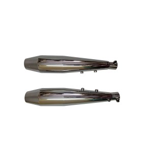 Royal Enfield Interceptor 650cc S S Red Rooster Exhaust Muffler Silencer