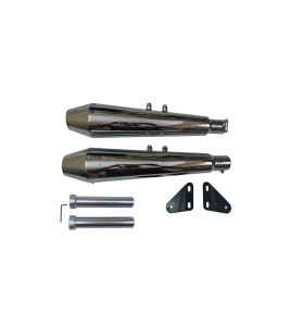 Royal Enfield GT Continental 650cc Exhaust Muffler Silencer With DB Killer