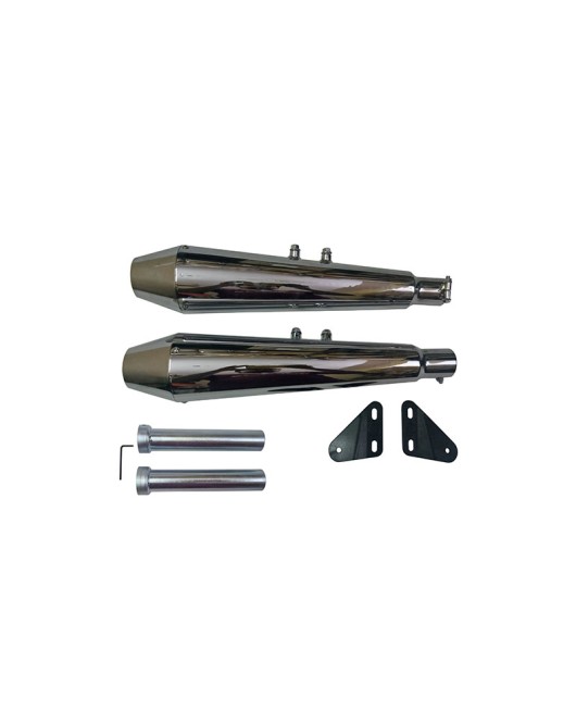 Royal Enfield GT Continental 650cc Exhaust Muffler Silencer With DB Killer