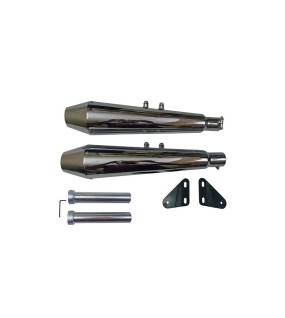 Royal Enfield Interceptor 650cc Exhaust Muffler Silencer With DB Killer