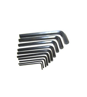 10 Pc Allen Key Set Imperial Useful Tool Garage Tool