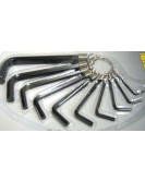 10 Pc Hex Key Set Useful Tool For Motorcycle Restorers