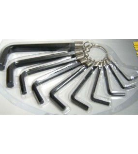 10 Pc Hex Key Set Useful Tool For Motorcycle Restorers