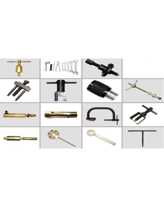 Royal Enfield Workshop Tool Kit Set of 15 Assorted Tools