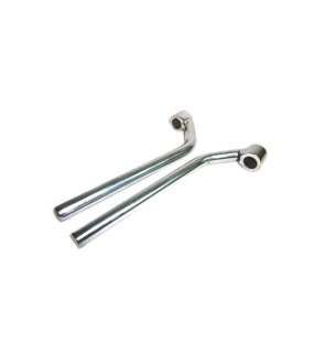 Double Nickel Chrome Royal Enfield Footrest Kit