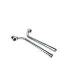 Double Nickel Chrome Royal Enfield Footrest Kit
