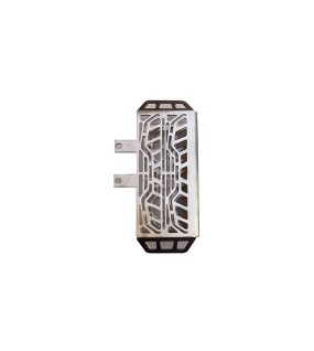Royal Enfield Himalayan BS4 Design D1 Radiator Guard Stainless Steel