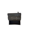 Royal Enfield Himalayan Pannier Rails and Leather Bags Pair Black