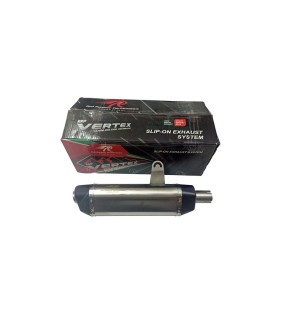Royal Enfield Himalayan Red Rooster Exhaust Silencer SS