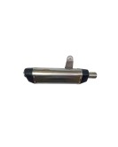 Royal Enfield Himalayan Red Rooster Exhaust Silencer SS