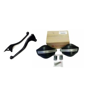 Royal Enfield Himalayan Hand Guard Kit and Clutch &amp; Brake Lever Black