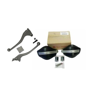 Royal Enfield Himalayan Hand Guard Kit and Clutch &amp; Brake Lever Silver