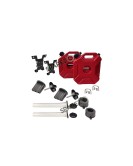Royal Enfield Red Jerry Can Pair Combo of 6 PCS For Himalayan 411cc BS6