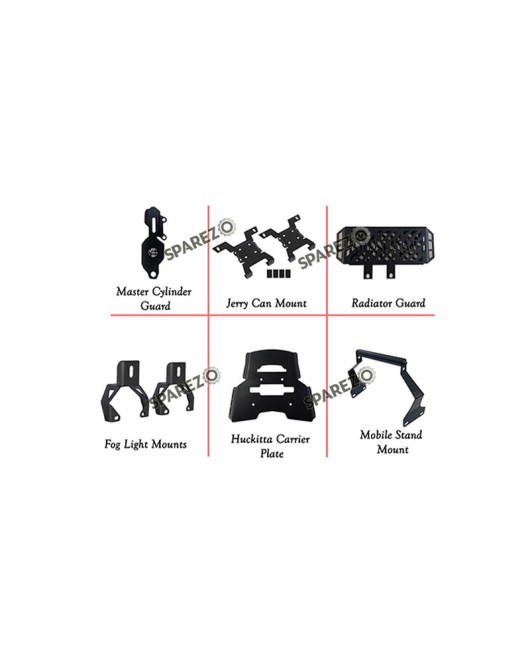Royal Enfield Himalayan BS6 6Pcs Accessories Combo