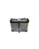 Royal Enfield Himalayan BS3 - BS4 - BS6  Aluminium Pannier Luggage Top Box Glossy Grey   