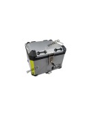 Royal Enfield Himalayan BS3 - BS4 - BS6  Aluminium Pannier Luggage Top Box Glossy Grey   