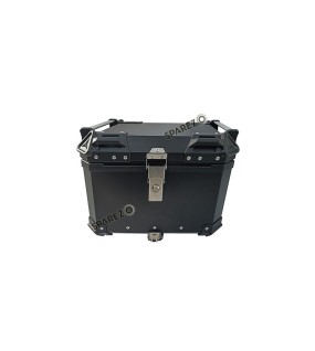 Royal Enfield Himalayan BS3 - BS4 - BS6 Aluminium Pannier Luggage Top Box Matt Black