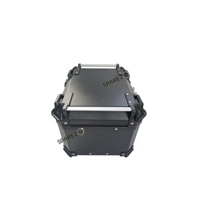 Royal Enfield Himalayan BS3 - BS4 - BS6 Aluminium Pannier Luggage Top Box Matt Black