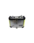 Royal Enfield Himalayan BS3 - BS4 - BS6  Aluminium Pannier Luggage Top Box Silver