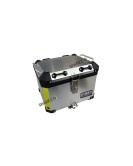 Royal Enfield Himalayan BS3 - BS4 - BS6  Aluminium Pannier Luggage Top Box Silver