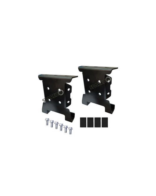 Royal Enfield Himalayan 411cc BS3 and BS4 Powder Coated Jerry Can Mount Pair 