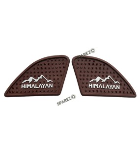 Royal Enfield Himalayan 411 Rubber Tank Pad Pair Brown