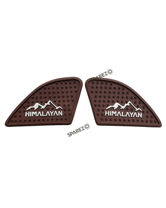Royal Enfield Himalayan 411 Rubber Tank Pad Pair Brown