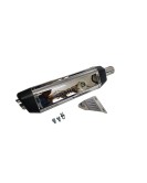 Royal Enfield Himalayan Scram 411 Red Rooster SS Exhaust Silencer Polished