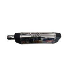 Royal Enfield Himalayan Scram 411 Red Rooster SS Exhaust Silencer Polished