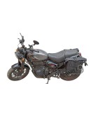 Royal Enfield Hunter 350 Pannier Luggage Bags Black And Mounting 2022-23