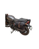 Royal Enfield Hunter 350 Pannier Luggage Bags Brown And Mounting 2022-23