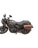 Royal Enfield Hunter 350 LH RH Pannier Luggage Bags Black And Mounting 2022-23