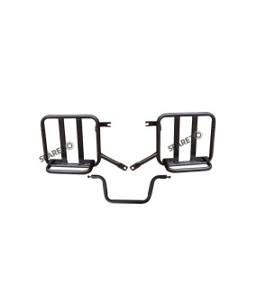Royal Enfield Hunter 350 Black Pannier Mounting Set Assembly