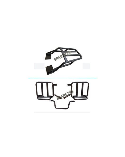 Royal Enfield Hunter 350 Pannier Mounting Pair With Rear Luggage Rack