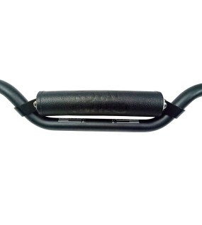 Royal Enfield Interceptor 650 Handlebar Brace Pad Black Leather