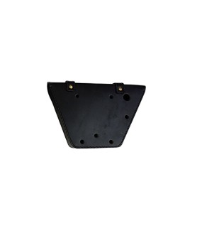 Royal Enfield GT and Interceptor 650 Side Panel Bag With Pocket Genuine Leather Black