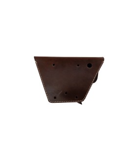 Royal Enfield GT and Interceptor 650 Side Panel Bag Genuine Leather Brown