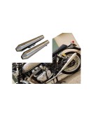 Royal Enfield GT and Interceptor 650cc SS LH-RH Exhaust Header Pipe with Silencer Matt Finish